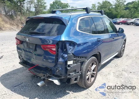 2021 BMW X3 xDrive30I from USA, damaged, VIN 5UXTY5C03M9D87399